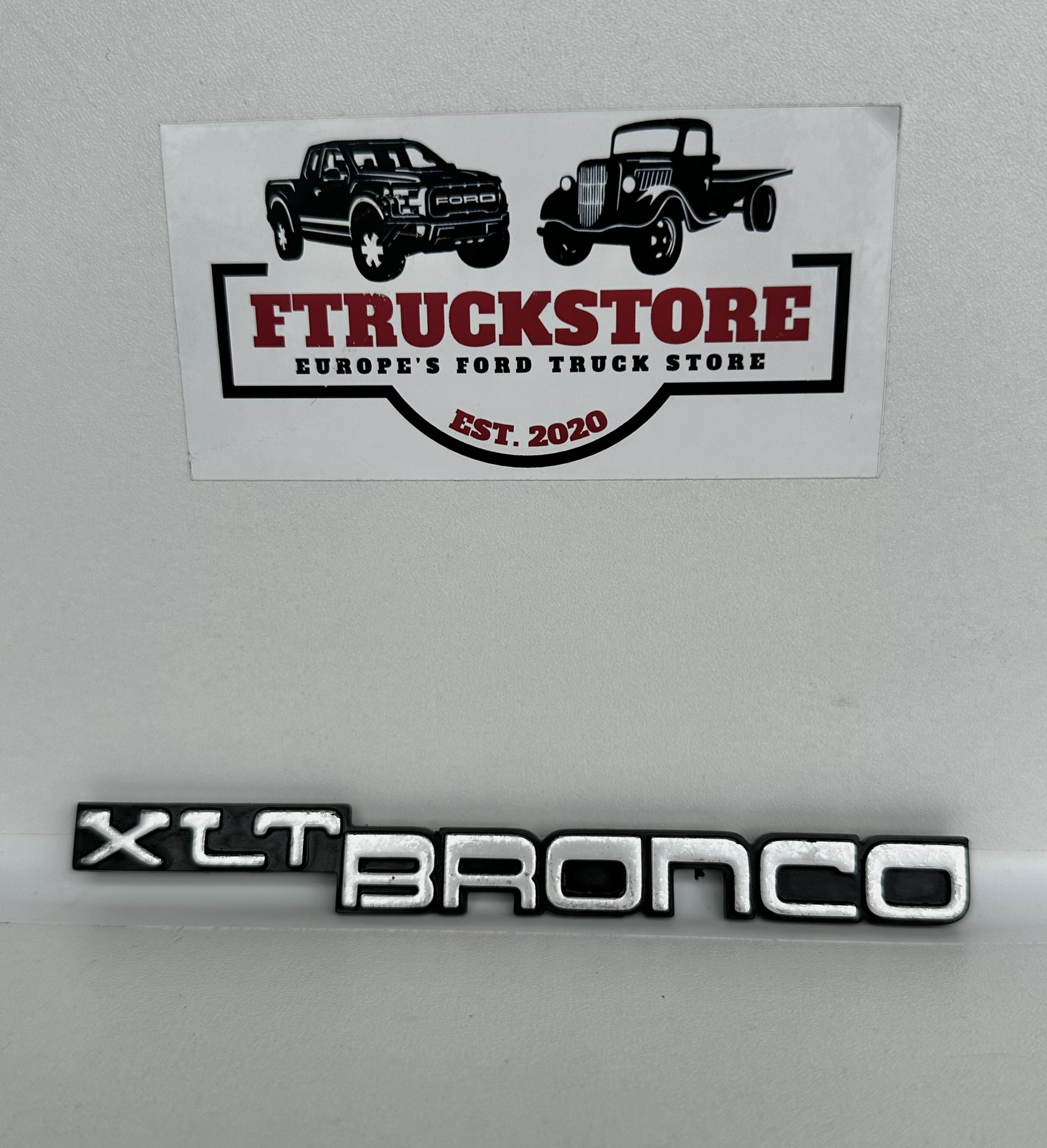 Ford Bronco XLT 1986/1991 Emblems