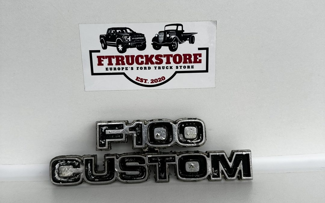 Ford F100 Custom 1978/1979 Emblems