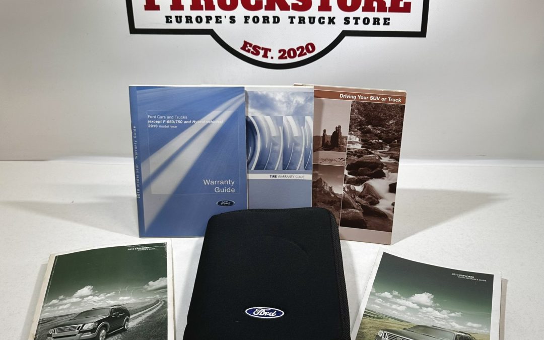 Ford Explorer 2010 Owners Guide Book Set