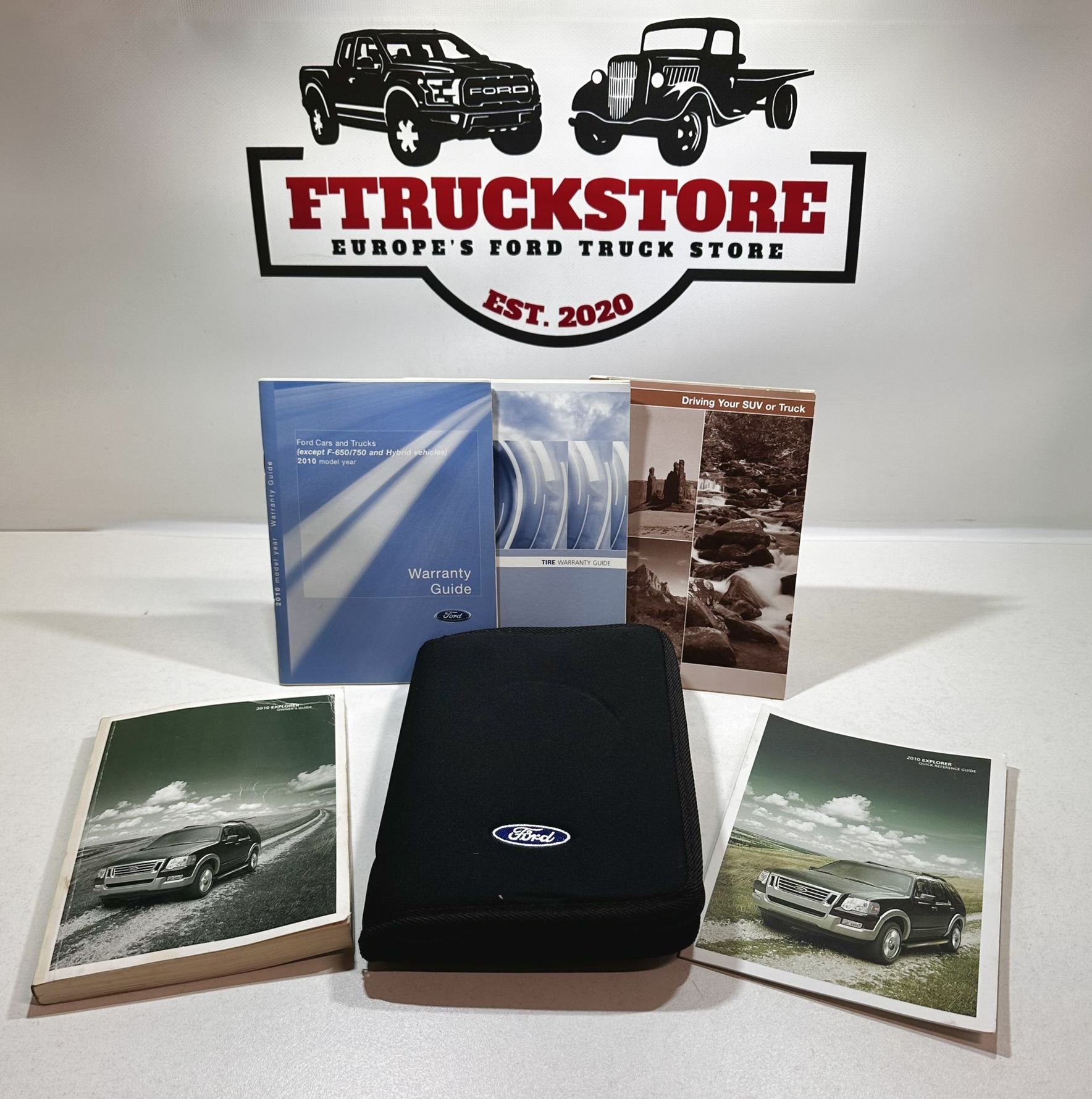 Ford Explorer 2010 Owners Guide Book Set