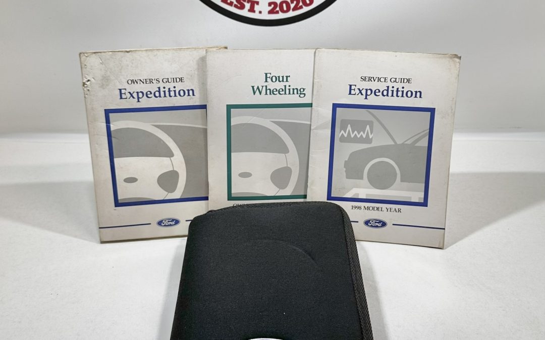 Ford Expedition 1998 Owners Guide Set