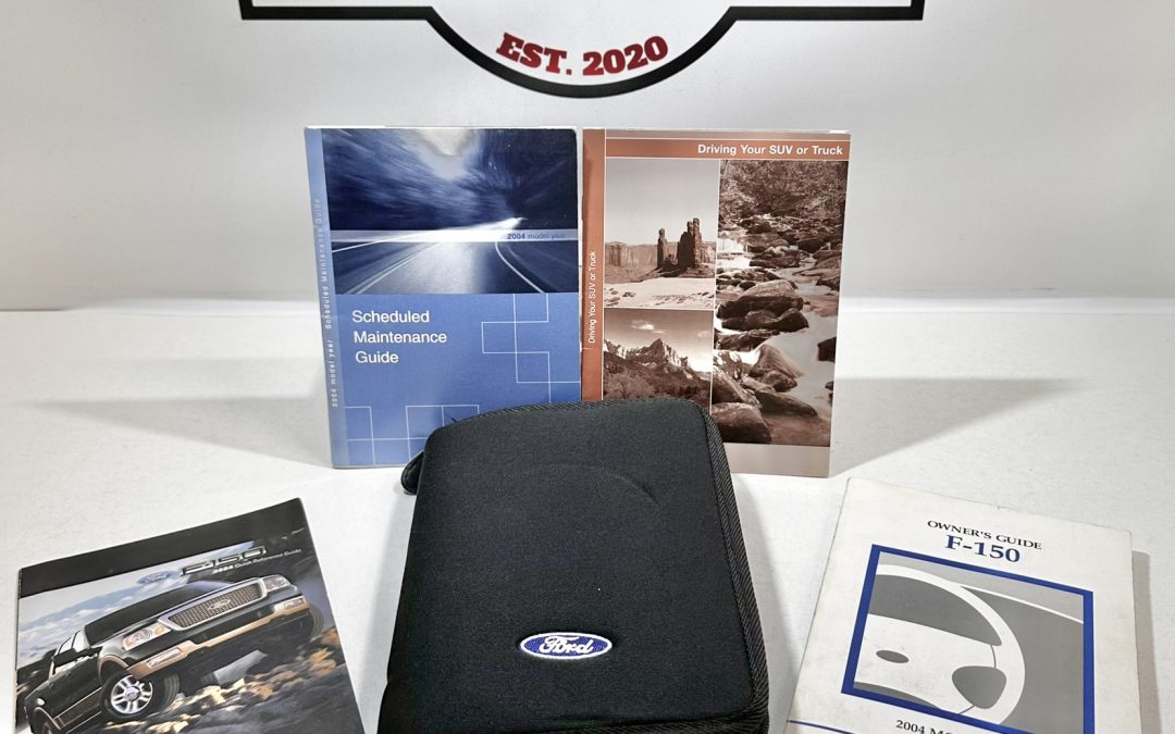 Ford F150 2004 Owners Guide Set