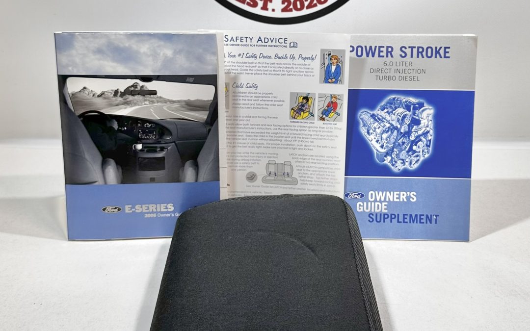 E.Serie 6.0 Powerstroke Owners Guide Set