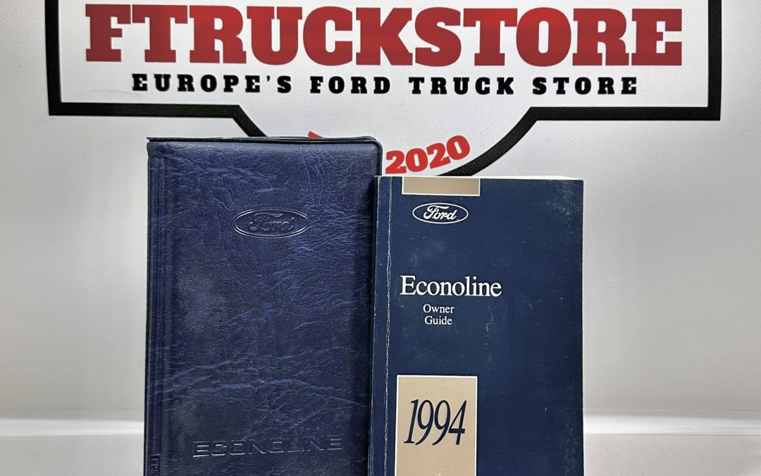 Ford Econoline 1994 Owners Guide