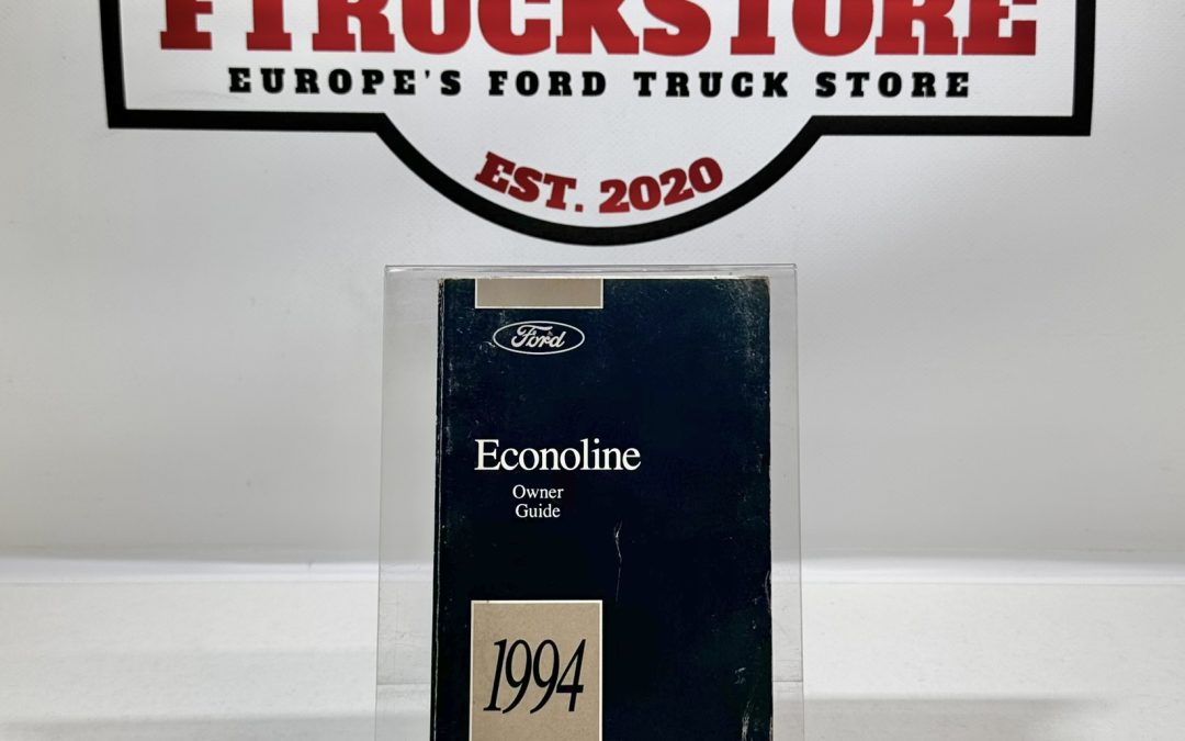 Ford Econoline 1994 Owner Guide