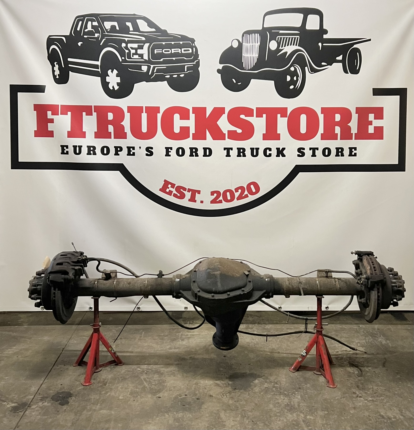 F250 4×4 2005 Rear Axle