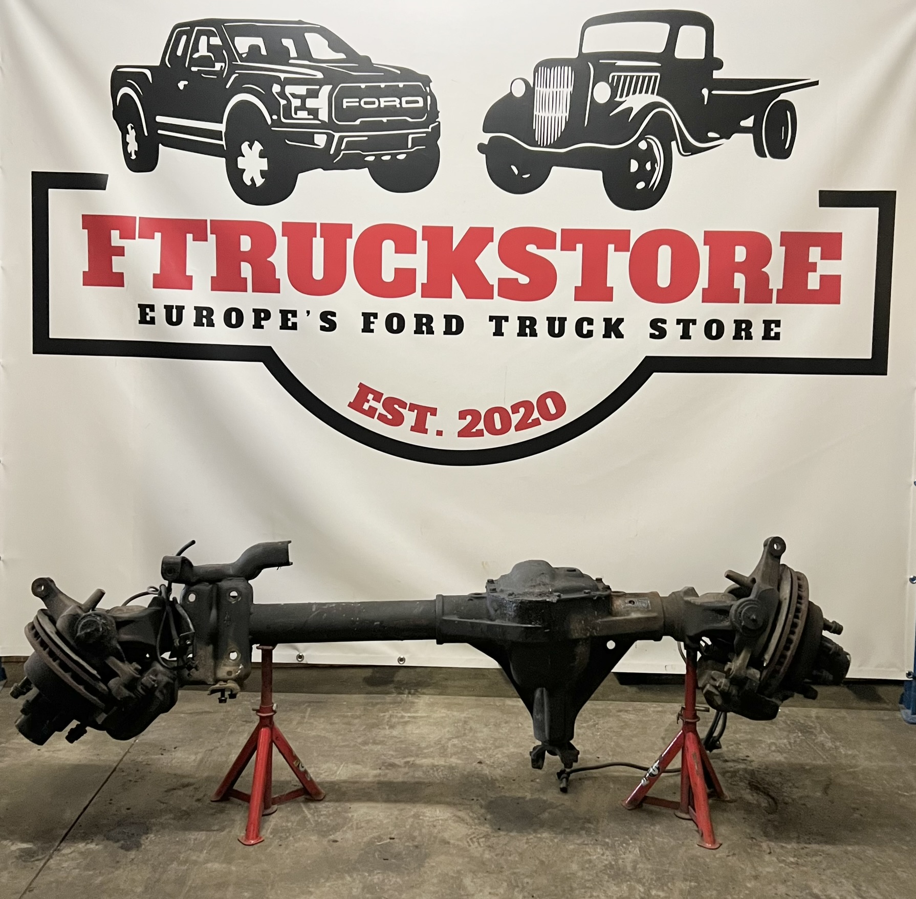 F250 4×4 2005 Front Axle